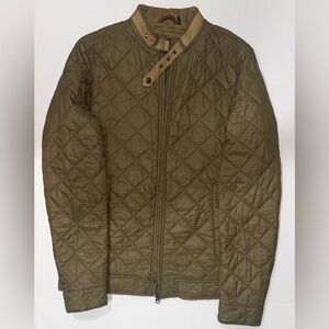 Barbour x Land Rover Quilted Jacket – Men’s Medium – Olive Green